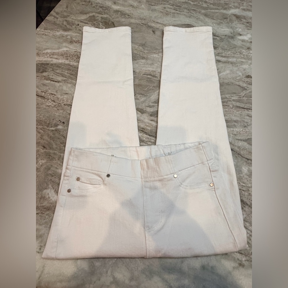 Liverpool US 0 White Skinny Jeans Stretch Ankle Crop